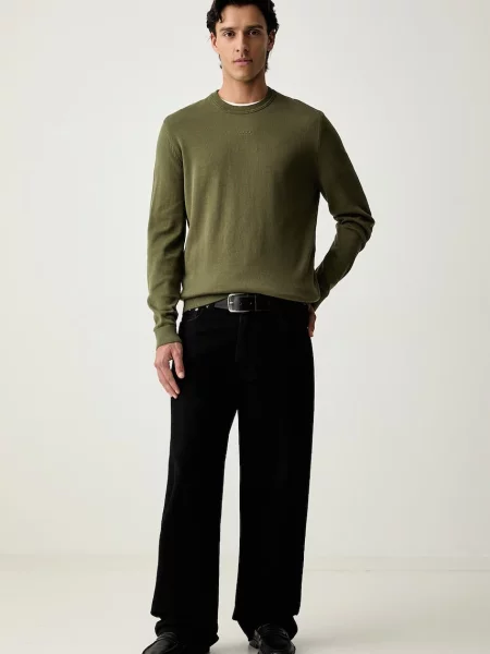 HUGO Pulover San oliv verde