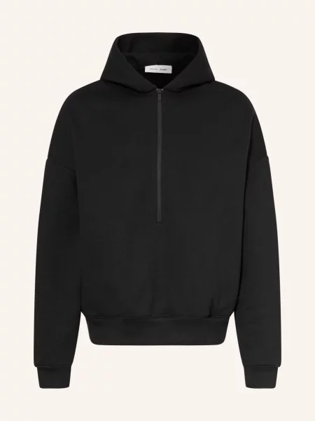 Essentials Fear Of God Mikina S Kapucí V Oversized Střihu černá