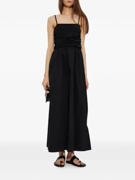 Rochie Gestuz cu volane negru