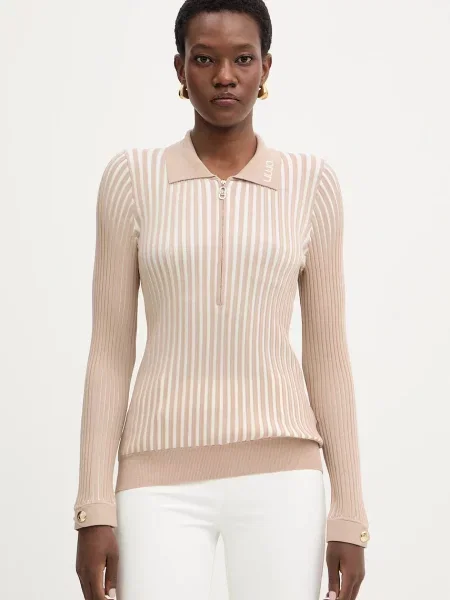 Pulover Liu Jo lagane bež