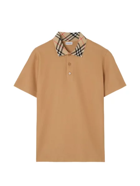 Gulerat polo Burberry în carouri