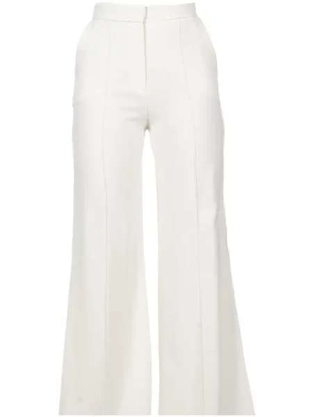 Pantaloni Elie Saab alb