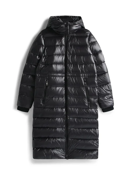 TOMMY HILFIGER Palton de primăvară-toamnă negru
