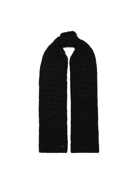 Szal Saint Laurent wełniana czarna