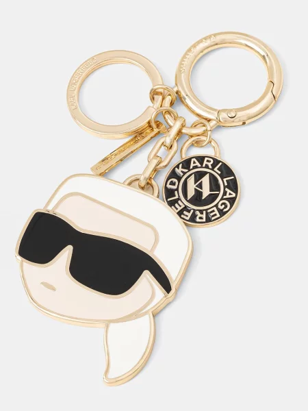 Obesek za ključe Karl Lagerfeld zlata