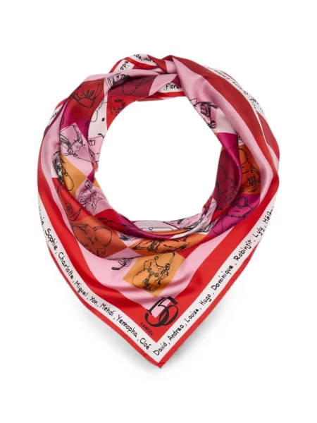 Fular Lancel roz