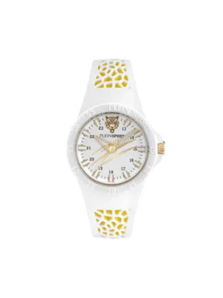 Plein Sport Hodinky Thunderstorm biela