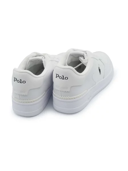 Sneakersy Polo Ralph Lauren skórzane białe