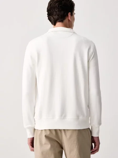 Gant bluza rozpinana z bawełną biała