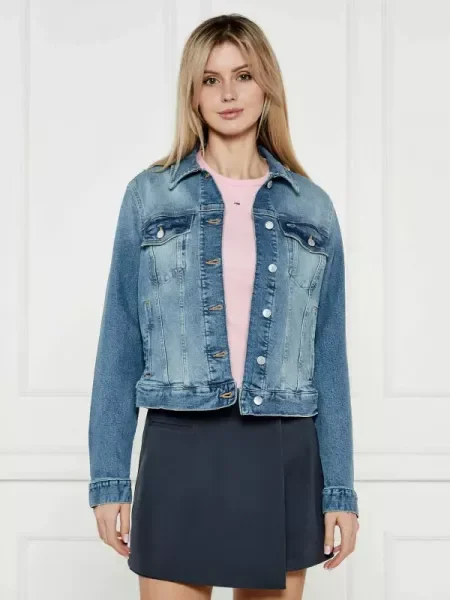 Tommy Jeans De blugi geacă albastru
