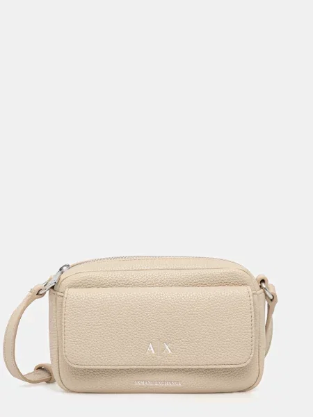 Чанта Armani Exchange бежово