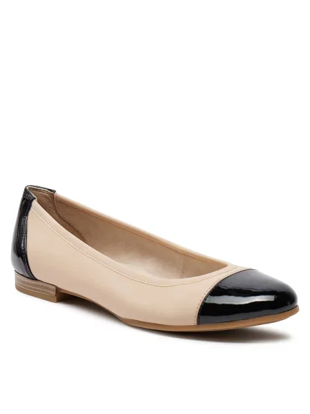 Balerinke Tamaris Nude Comb bež