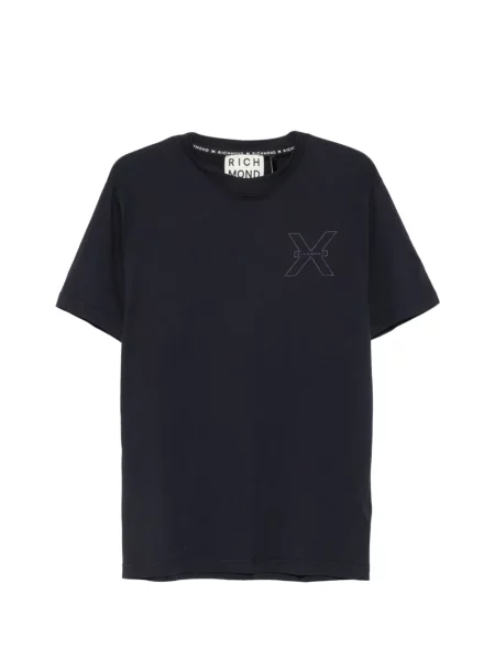 Tricou John Richmond cu autograf albastru