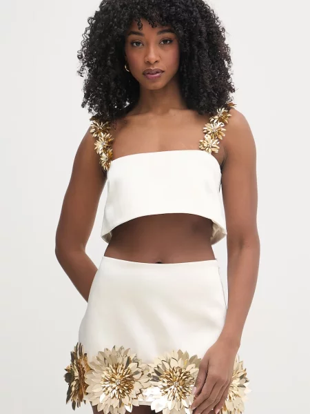 Retrofete bluză de femei Sinead bej