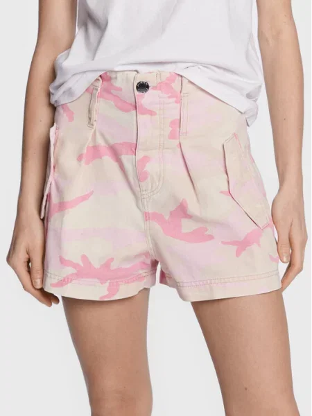 Jeans kratke hlače Pinko roza