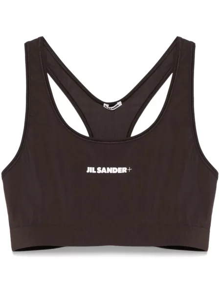 Sutien Jil Sander cu imagine negru