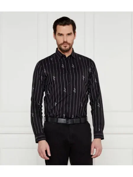 BOSS BLACK Cămașă negru