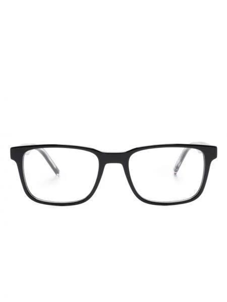 Ochelari de soare pătrați Tommy Hilfiger negru