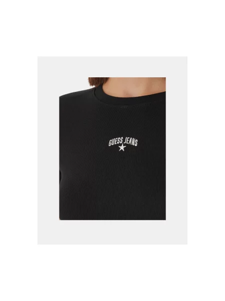 Guess Jeans Tricou negru