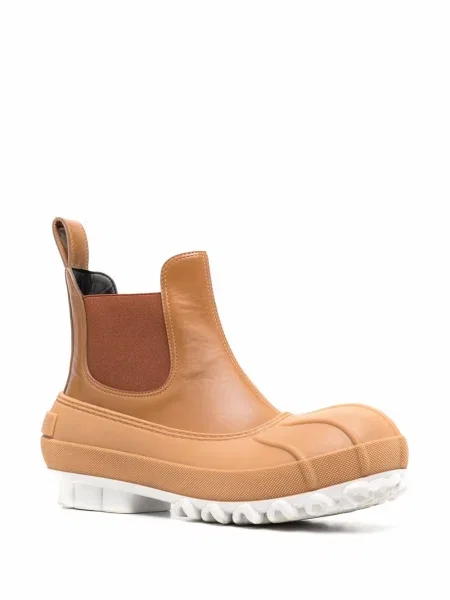 Cizme scurte Stella Mccartney maro