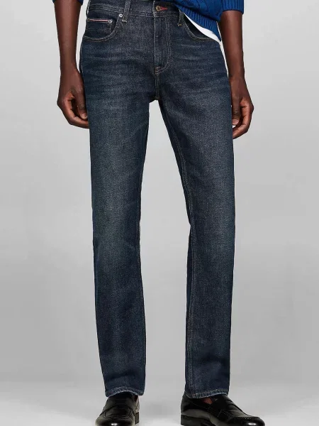 Прямі джинси Tommy Hilfiger Denton сині