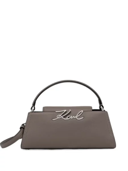 Geanta crossbody Karl Lagerfeld gri