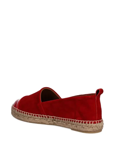 Espadrile Billi Bi din piele de căprioară roșu