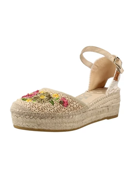 Espadrilky Vidorreta béžová