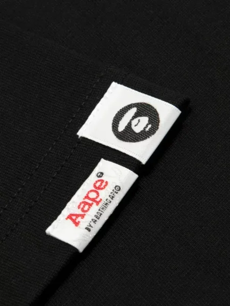 Tricou Aape By A Bathing Ape cu imagine negru