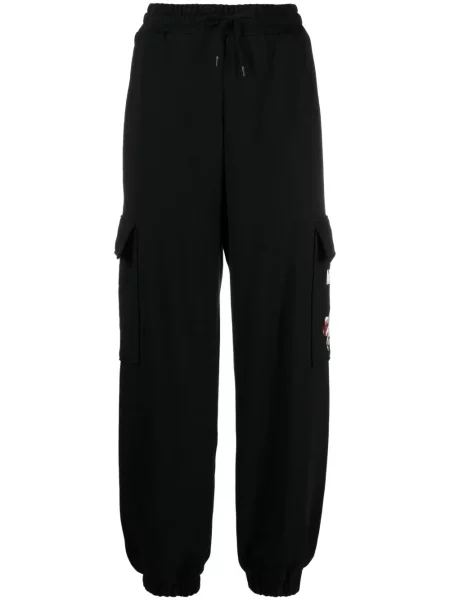 Ursuleț de pluș pantaloni Moschino alergare negru