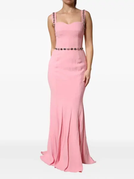 Rochie maxi Dolce & Gabbana roz