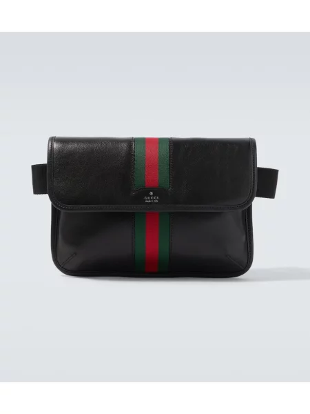 Curea Gucci din piele mini negru