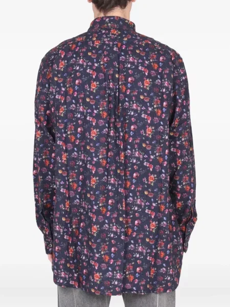 Cămașă Engineered Garments cu model floral cu imagine albastru