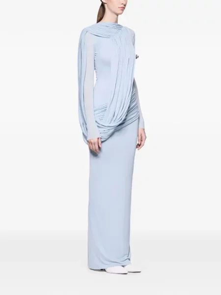 Rochie maxi Chats By C.dam albastru