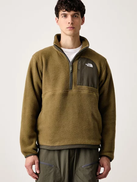 The North Face hanorac pentru bărbați din polar Yumiori verde