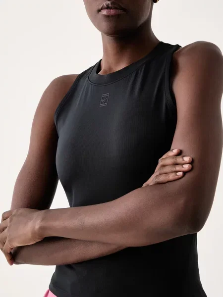 Nike top női Court Advantage Dri-FIT fekete
