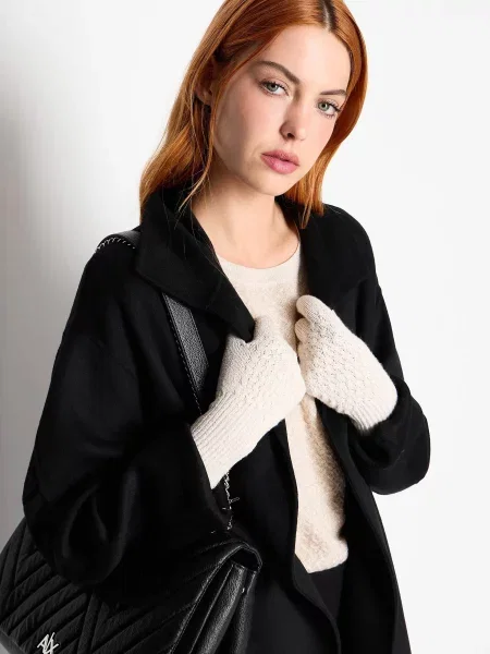 Перчатки Armani Exchange бежевые
