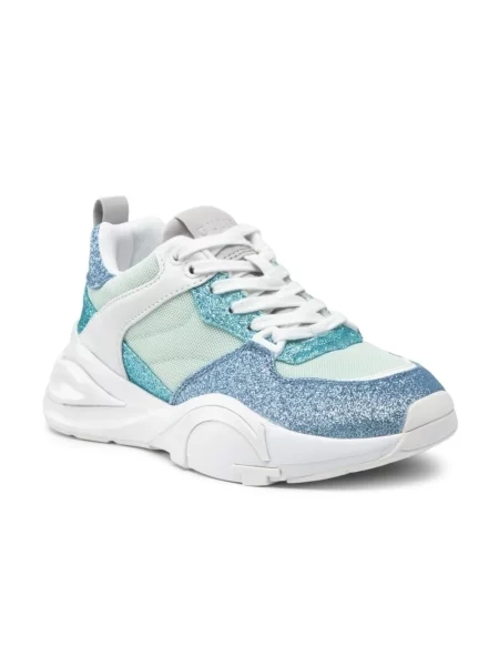 Sneakersy Guess niebieskie