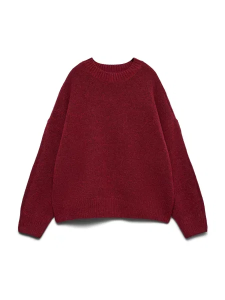 VERO MODA Pulover VMBoom carmin roșu