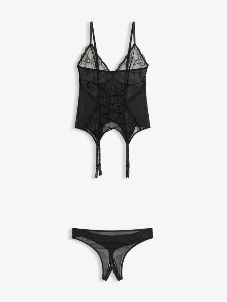 Top Bonprix czarny