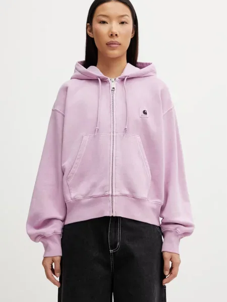 Carhartt WIP W Hooded Nelson Jacket hanorac cu din pentru femei