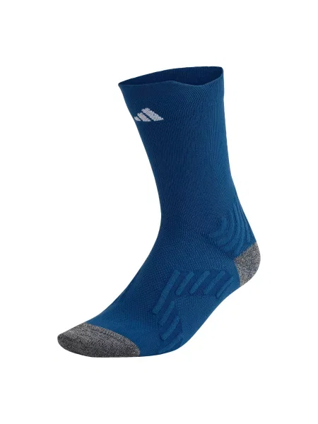 ADIDAS PERFORMANCE Șosete sport RUNNING COMFY CREW albastru gențiană / gri amestecat alb