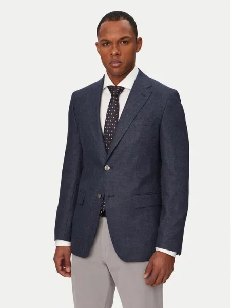 BOSS Suknjič Hutson Mornarsko modra