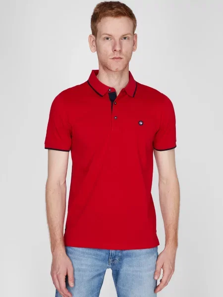 Поло Pierre Cardin красное