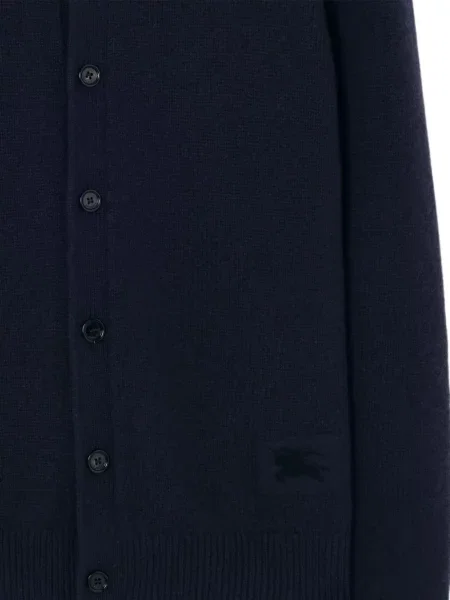 Cardigan Burberry din cașmir albastru