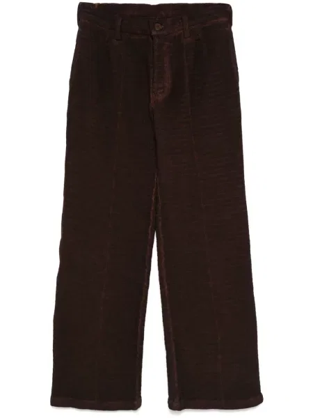 Pantaloni Isa Boulder maro