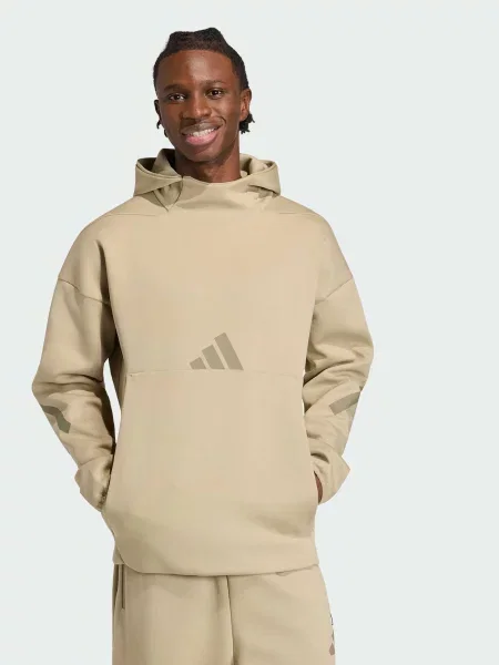 Худі adidas ZNE комбінований верх коричневий