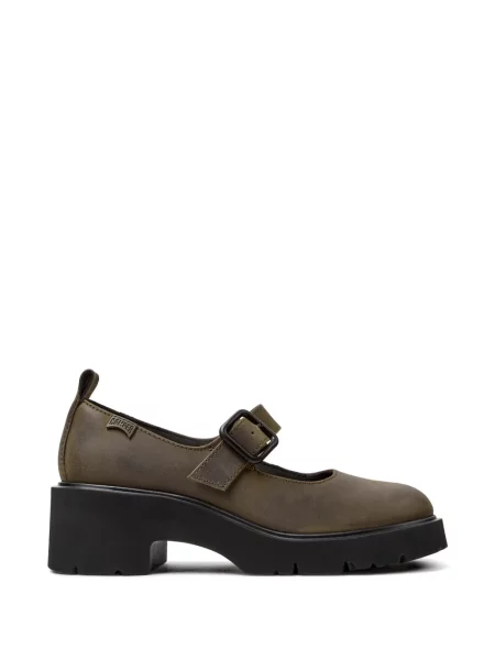 Pantofi loafer Camper din piele verde