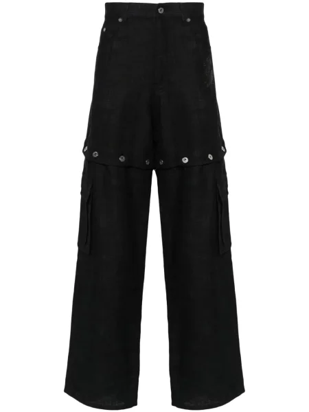 Cargo kalhoty Off-white bílé