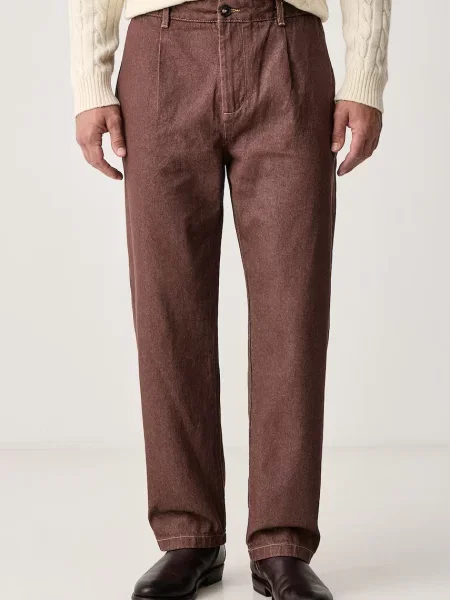 United Colors of Benetton jeansy regular brązowe